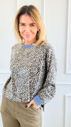 Wild Spark Sequin Top-110 Long Sleeve Tops-Anniewear-Coastal Bloom Boutique, find the trendiest versions of the popular styles and looks Located in Indialantic, FL