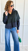Double Debut Italian Top-110 Long Sleeve Tops-BETTER GO-Coastal Bloom Boutique, find the trendiest versions of the popular styles and looks Located in Indialantic, FL