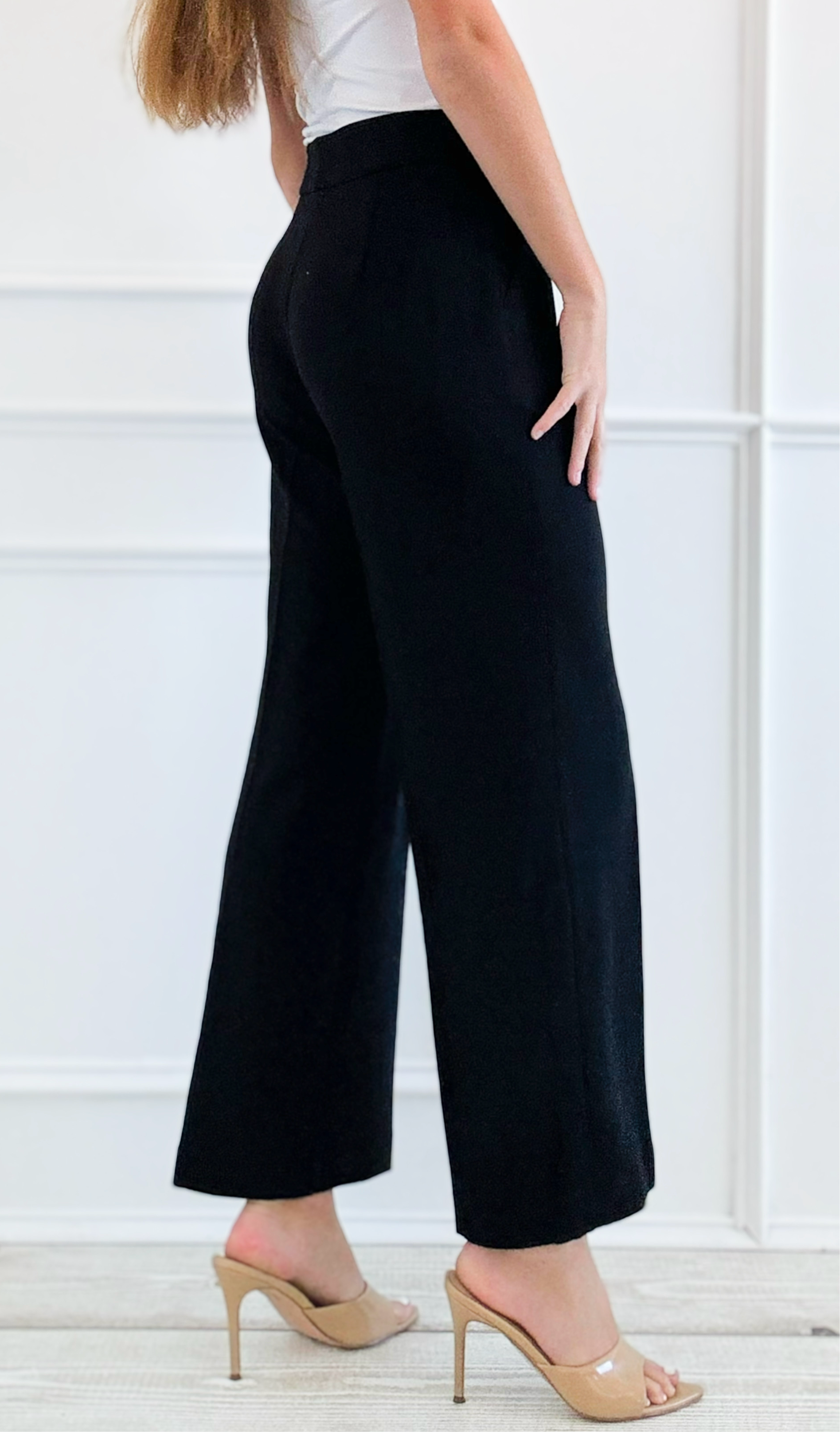 Uptown Straight Pants-170 Bottoms-Michel-Coastal Bloom Boutique, find the trendiest versions of the popular styles and looks Located in Indialantic, FL