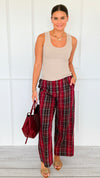 Wide-Leg Cotton Lounge Pants-170 Bottoms-Blu Pepper-Coastal Bloom Boutique, find the trendiest versions of the popular styles and looks Located in Indialantic, FL