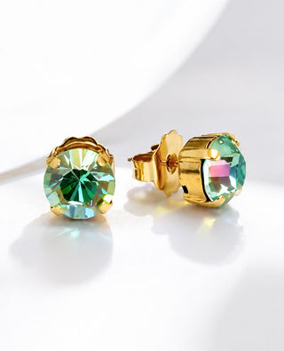 Trentley Stud Earring - Aqua Bohemica Lemon - TOVA