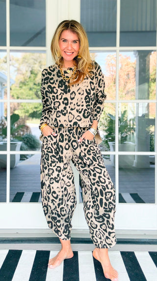 La Spezia Italian Leopard Cotton Set