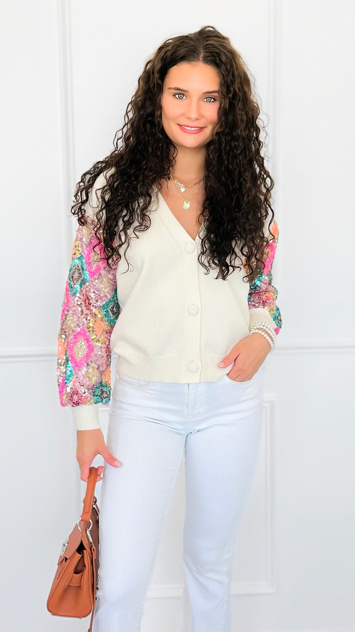 Confetti Diamonds Cardigan-150 Cardigan Layers-IT UNIQ-Coastal Bloom Boutique, find the trendiest versions of the popular styles and looks Located in Indialantic, FL