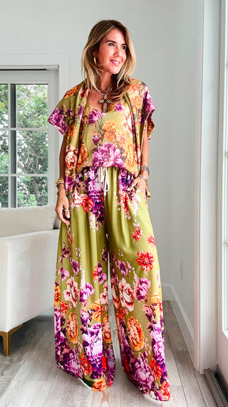 Harvest Blooms Kapri Italian Pants