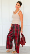 Wide-Leg Cotton Lounge Pants-170 Bottoms-Blu Pepper-Coastal Bloom Boutique, find the trendiest versions of the popular styles and looks Located in Indialantic, FL