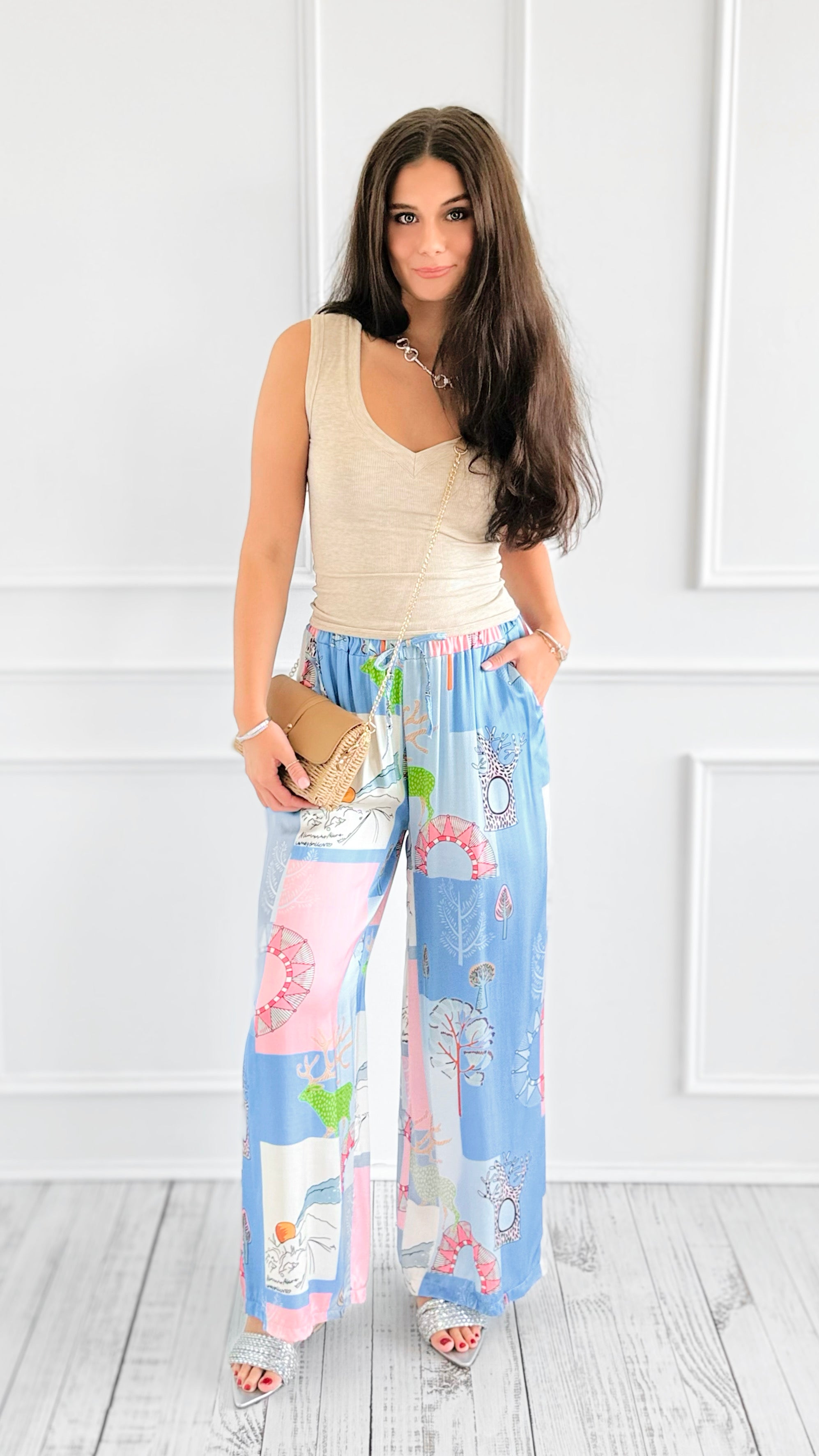Dreamy Terrain Italian Pants-100 Pants-K2-Coastal Bloom Boutique, find the trendiest versions of the popular styles and looks Located in Indialantic, FL