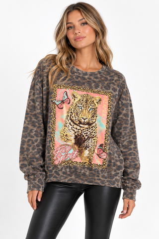Leopard Wild Spirit Sweatshirt