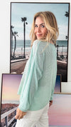 Gold Waterfall Sweater-moda italia-Coastal Bloom Boutique, find the trendiest versions of the popular styles and looks Located in Indialantic, FL