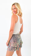 Sequin Skort-170 Bottoms-Fantastic Fawn-Coastal Bloom Boutique, find the trendiest versions of the popular styles and looks Located in Indialantic, FL