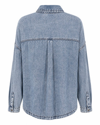 Vintage Wash Denim Top