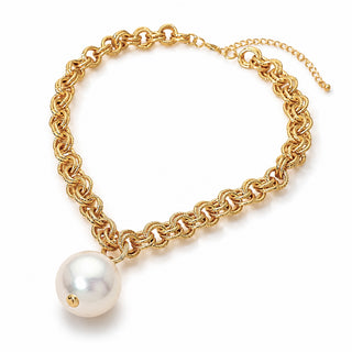 Pearl Pendant Accent Necklace