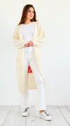 Love & Peace Long Cardigan-160 Jackets-Avectoi-Coastal Bloom Boutique, find the trendiest versions of the popular styles and looks Located in Indialantic, FL