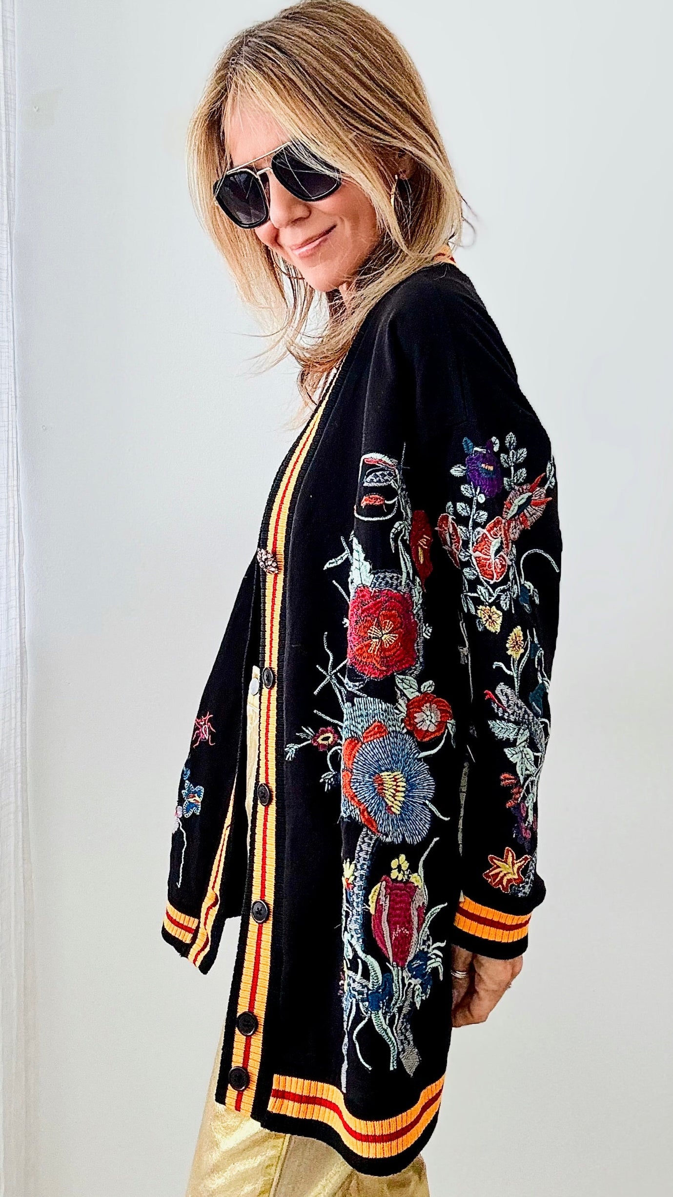 Magical Night Cardigan - Black-150 Cardigans/Layers-Aratta-Coastal Bloom Boutique, find the trendiest versions of the popular styles and looks Located in Indialantic, FL