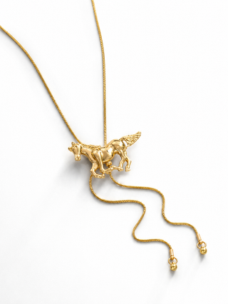 Horse Bolo Necklace