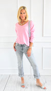 City Lights Cuff Jeans-190 Denim-Mica Denim-Coastal Bloom Boutique, find the trendiest versions of the popular styles and looks Located in Indialantic, FL