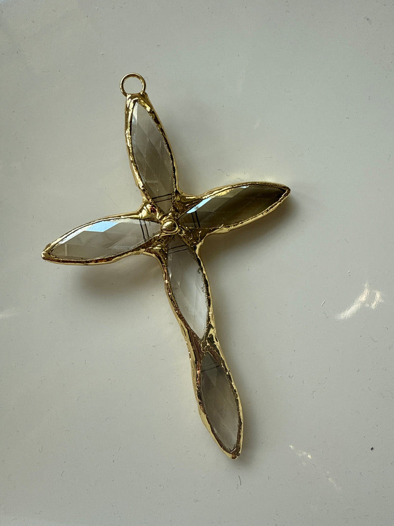 Luminous Cross Pendant-230 Jewelry-Chasing Bandits-Coastal Bloom Boutique, find the trendiest versions of the popular styles and looks Located in Indialantic, FL