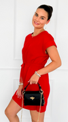 Laid-Back Elegance Cinched Dress-200 Dresses/Jumpsuits/Rompers-Jodifl-Coastal Bloom Boutique, find the trendiest versions of the popular styles and looks Located in Indialantic, FL