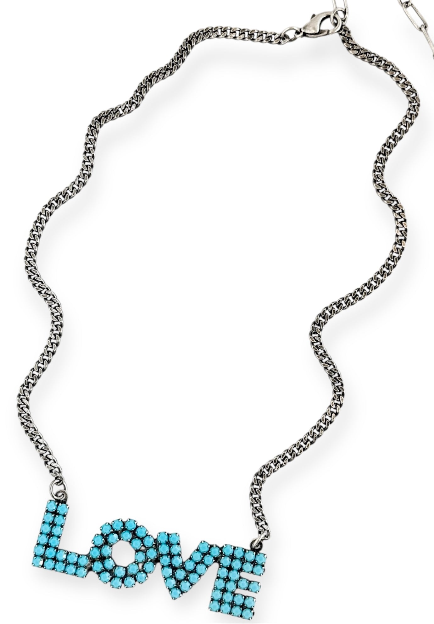 Mini La La Love Necklace-230 Jewelry-TOVA-Coastal Bloom Boutique, find the trendiest versions of the popular styles and looks Located in Indialantic, FL