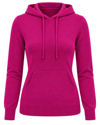Sunday Stroll Sweater Hoodie - Magenta