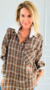 Bee Chic Italian Blouse-110 Long Sleeve Tops-TATTOO Z-Coastal Bloom Boutique, find the trendiest versions of the popular styles and looks Located in Indialantic, FL