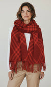 Heritage Check Fringed Wrap-260 Other Accessories-NYW-Coastal Bloom Boutique, find the trendiest versions of the popular styles and looks Located in Indialantic, FL
