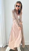 Open-Front Belted Cardigan-150 Cardigan Layers-HYFVE-Coastal Bloom Boutique, find the trendiest versions of the popular styles and looks Located in Indialantic, FL