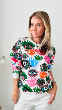 Eye Candy Italian Pullover-140 Sweaters-Germany-Coastal Bloom Boutique, find the trendiest versions of the popular styles and looks Located in Indialantic, FL