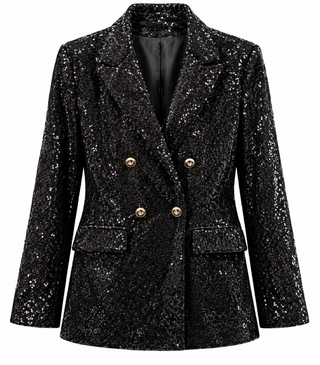 Midnight Glam Sequin Blazer