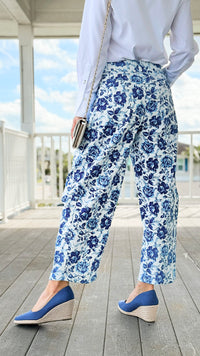 Amalfi Rose Twill Barrel Pant