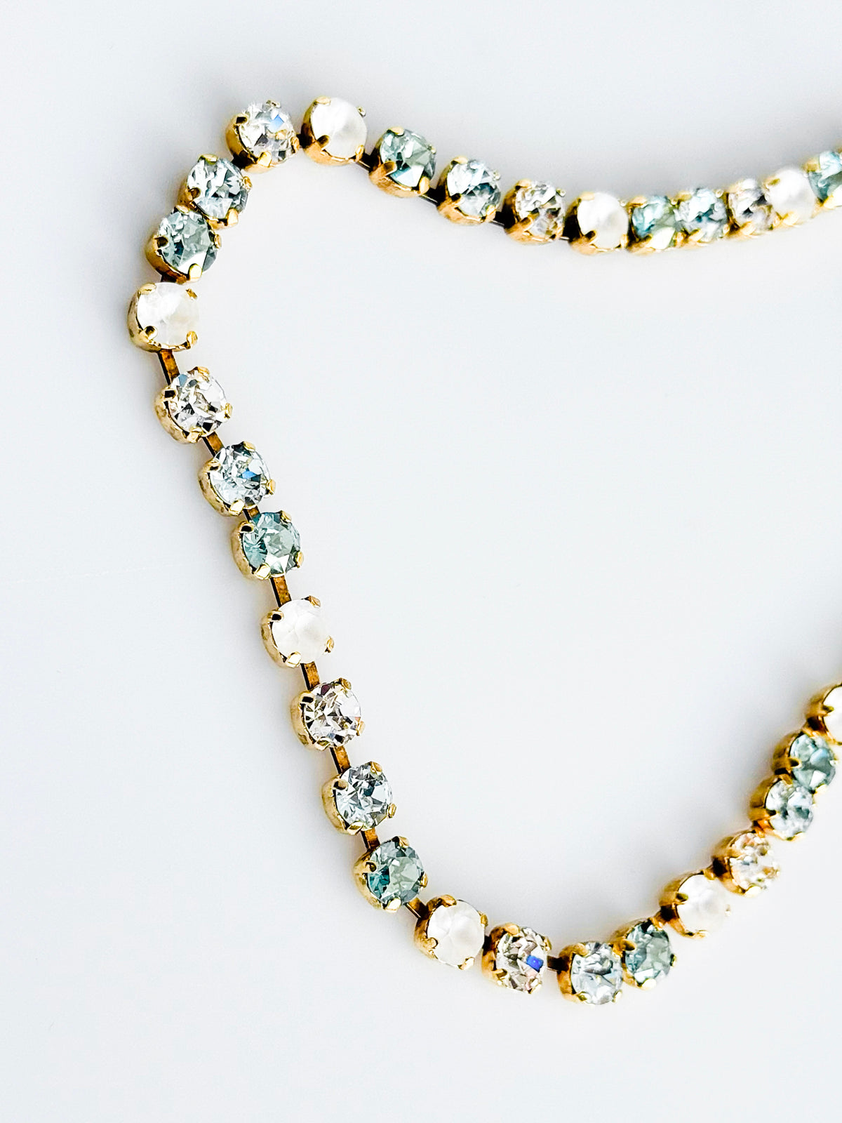 Custom CB Sarina - Iced Mirage Gem Necklace - TOVA-230 Jewelry-TOVA-Coastal Bloom Boutique, find the trendiest versions of the popular styles and looks Located in Indialantic, FL