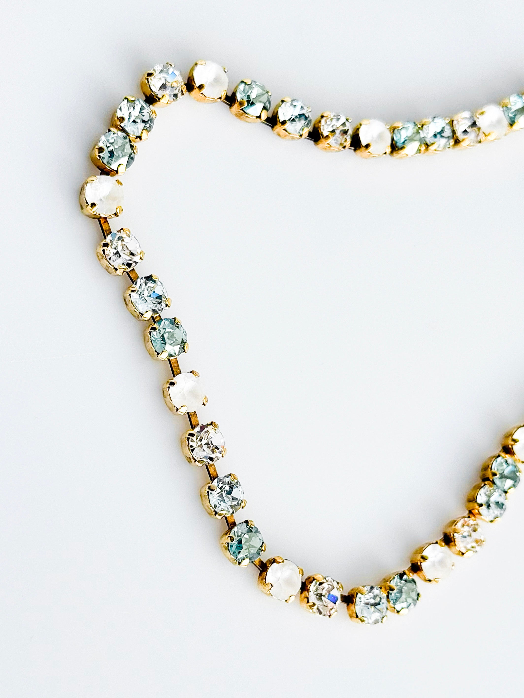 Custom CB Sarina - Iced Mirage Gem Necklace - TOVA-230 Jewelry-TOVA-Coastal Bloom Boutique, find the trendiest versions of the popular styles and looks Located in Indialantic, FL
