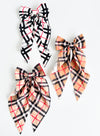 Plaid Perfection Bows Hair Clips-260 Other Accessories-ICCO ACCESSORIES-Coastal Bloom Boutique, find the trendiest versions of the popular styles and looks Located in Indialantic, FL