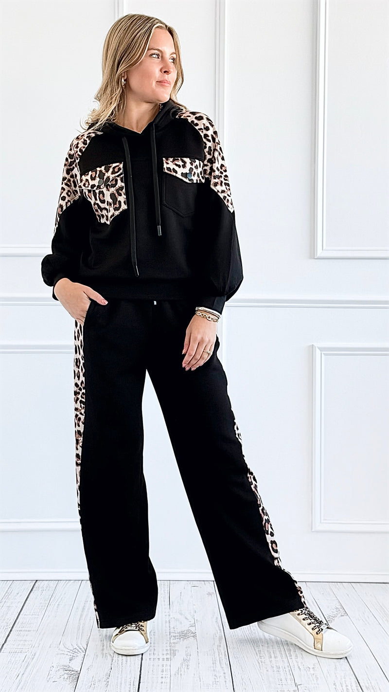 Wild Side Lounge Set-210 Loungewear/Sets-7Mango7-Coastal Bloom Boutique, find the trendiest versions of the popular styles and looks Located in Indialantic, FL