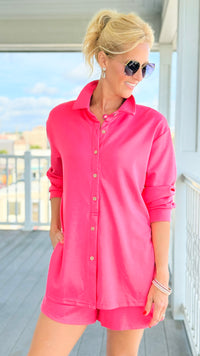 Bubble Bliss Button Romper