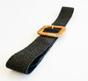 Rectangle Straw Buckle Belt - Black-260 Other Accessories-ICCO ACCESSORIES-Coastal Bloom Boutique, find the trendiest versions of the popular styles and looks Located in Indialantic, FL