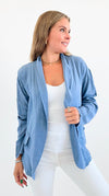 Breezy Days Lapel Blazer-160 Jackets-V6-Coastal Bloom Boutique, find the trendiest versions of the popular styles and looks Located in Indialantic, FL
