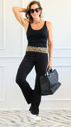 Wild Side Waistband Pants-170 Bottoms-IRIS-Coastal Bloom Boutique, find the trendiest versions of the popular styles and looks Located in Indialantic, FL