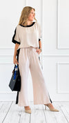 Effortless Chic Pant Set with Dolman Sleeve Top-170 Bottoms-Jodifl-Coastal Bloom Boutique, find the trendiest versions of the popular styles and looks Located in Indialantic, FL