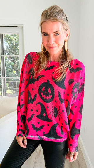 Spooky Socialite Lurex Italian St Tropez Knit Top