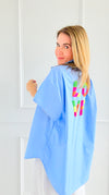 Back To Love Italian Button Top-170 Bottoms-JOY & LOVE-Coastal Bloom Boutique, find the trendiest versions of the popular styles and looks Located in Indialantic, FL
