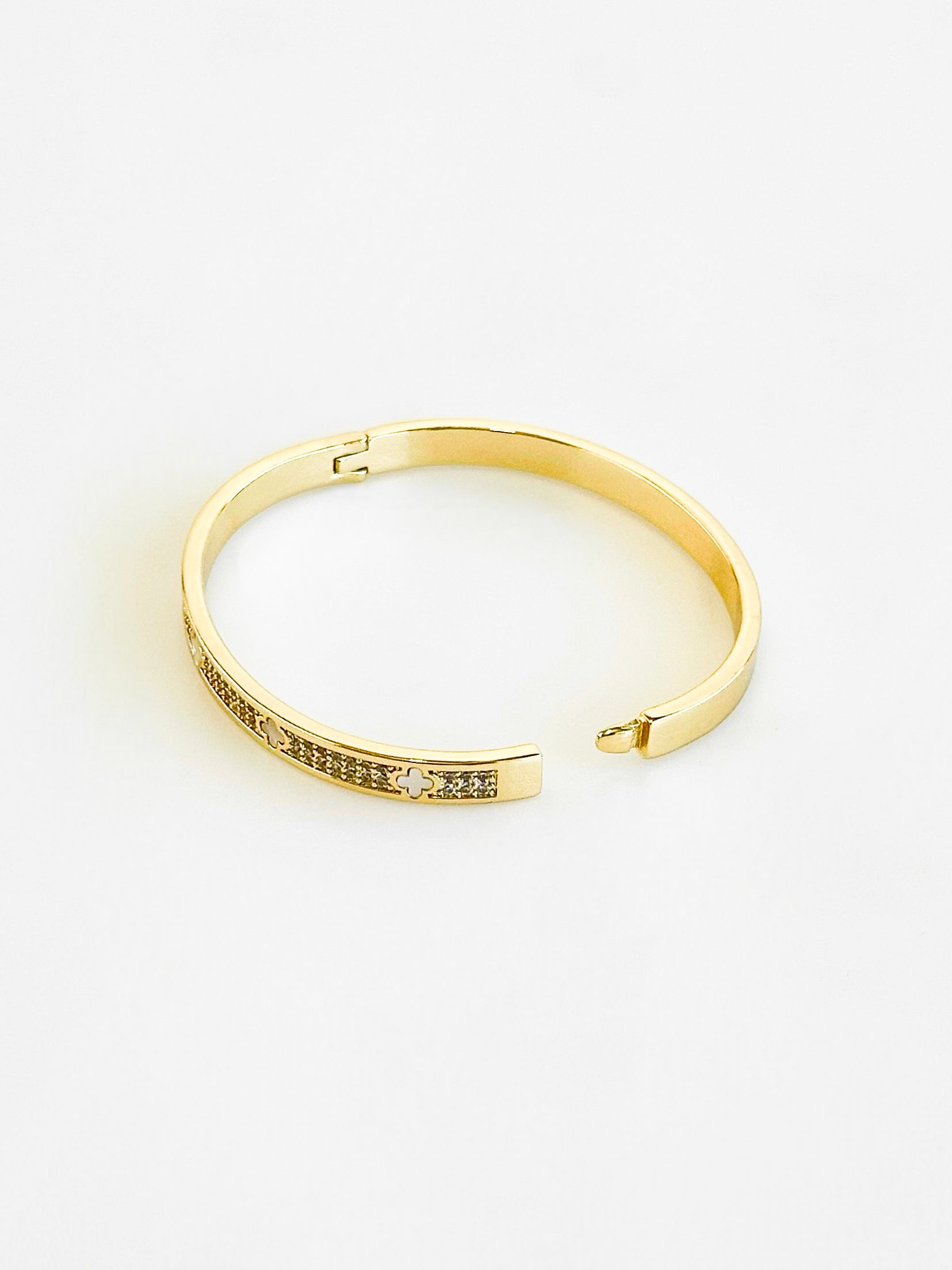 Luxe Radiance Bangle Bracelet-230 Jewelry-GS JEWELRY-Coastal Bloom Boutique, find the trendiest versions of the popular styles and looks Located in Indialantic, FL