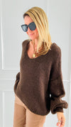 Love Is In The Air Italian Crochet Sweater-140 Sweaters-Italianissimo-Coastal Bloom Boutique, find the trendiest versions of the popular styles and looks Located in Indialantic, FL