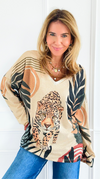 Sunset Prowl Italian Lurex Sweater-140 Sweaters-Italianissimo-Coastal Bloom Boutique, find the trendiest versions of the popular styles and looks Located in Indialantic, FL