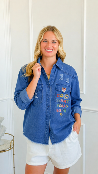 Love Your Journey Shacket