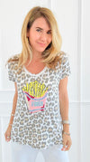 CB Custom - Fry-Day Forever Italian Top-110 short Sleeve Top-Italianissimo / Holly-Coastal Bloom Boutique, find the trendiest versions of the popular styles and looks Located in Indialantic, FL