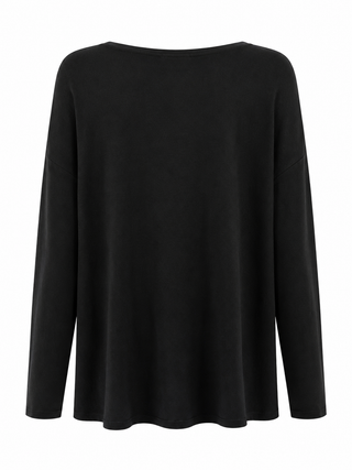 Golden Bloom Embellished V-Neck Italian Knit Top