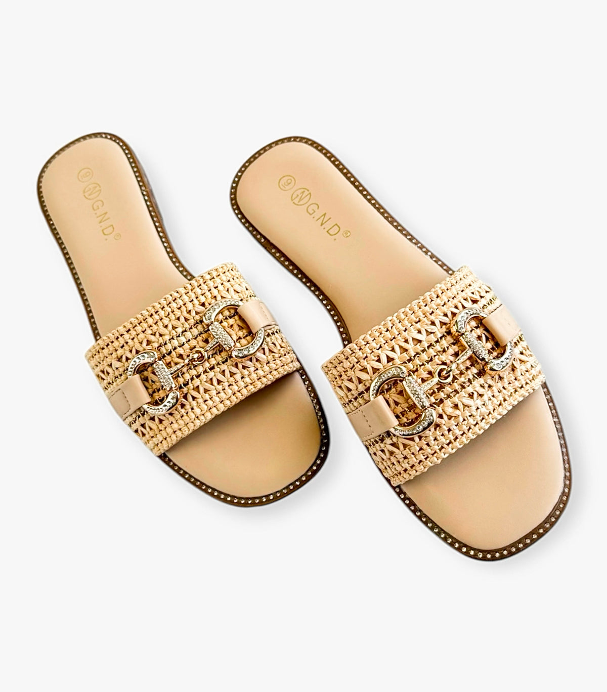 Riviera Buckle Sandals - Beige-250 Shoes-GND-Coastal Bloom Boutique, find the trendiest versions of the popular styles and looks Located in Indialantic, FL
