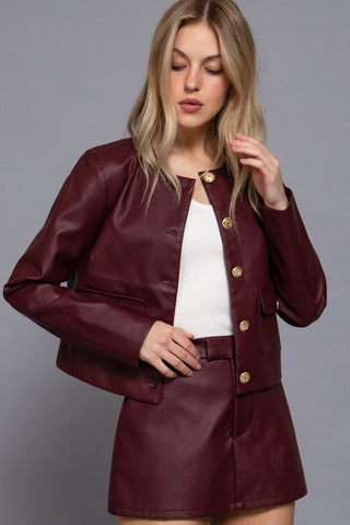 Button Front Jacket