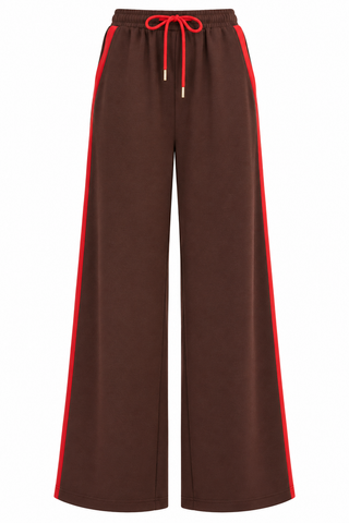 Contrast Stripe Set - Brown