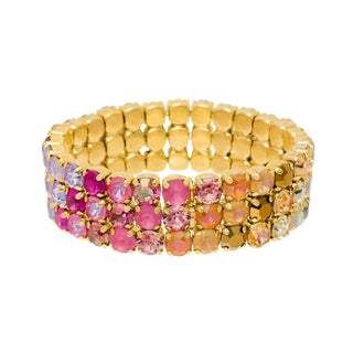 Olivia 3 Strand Mini Stretch Bracelet - Mistveil - TOVA